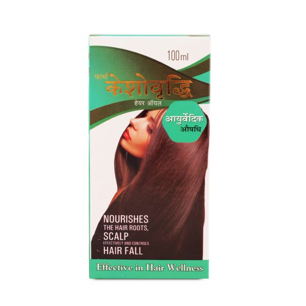 Pharma Keshovruddhi Hair Oil 100 ml. (Pack of 2 Bottles)